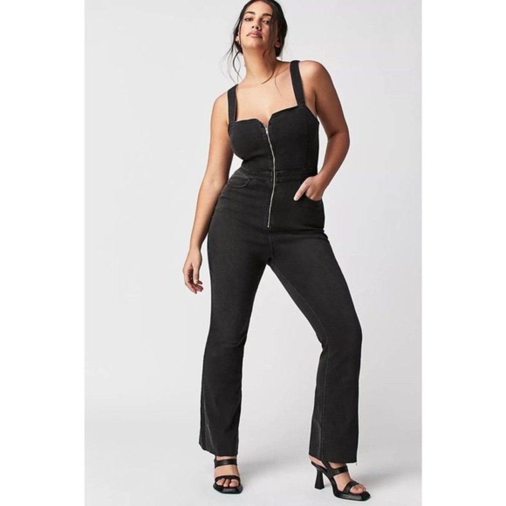 We The Free Black Jumpsuit